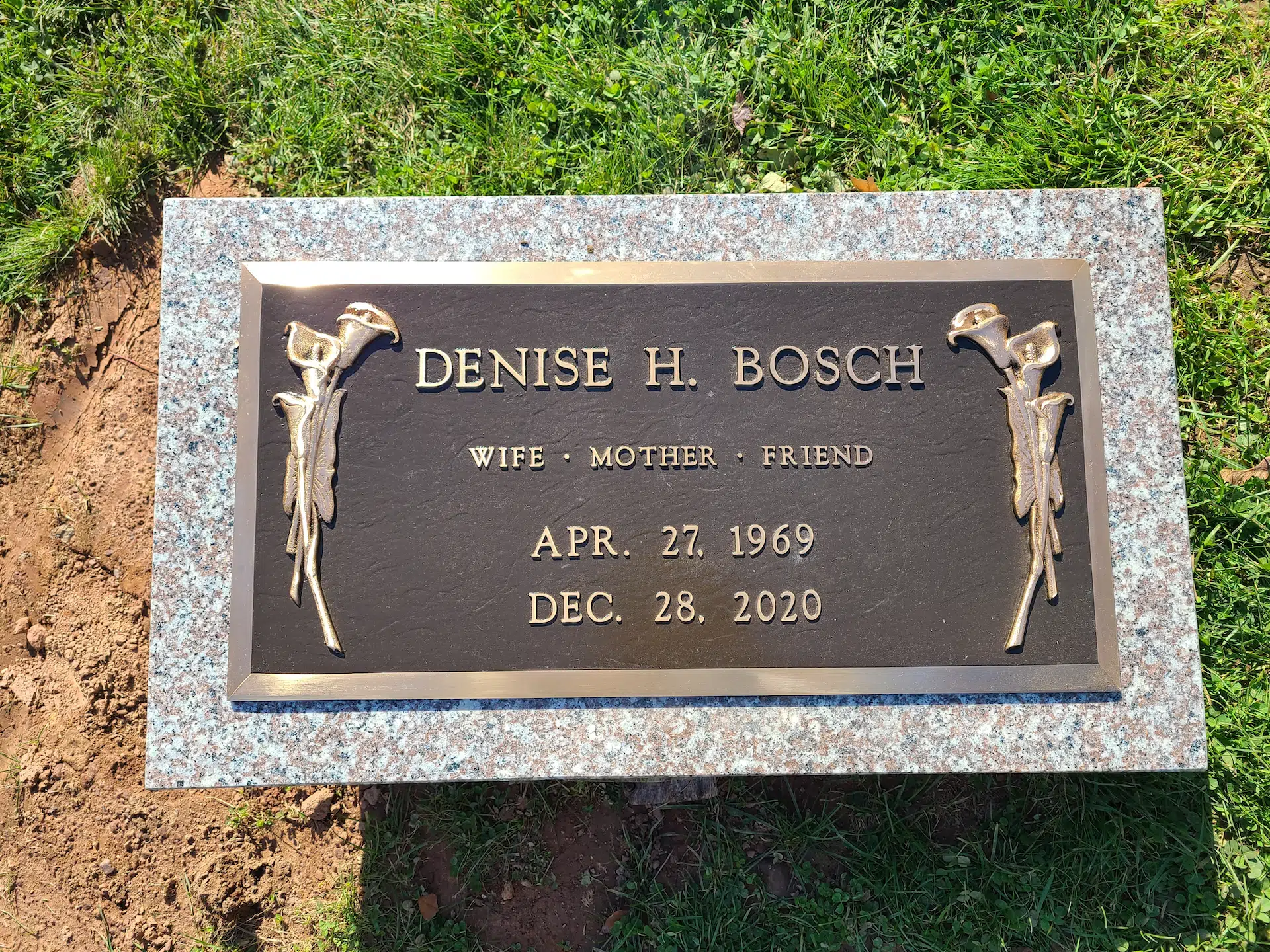 Granite Granite Plaque hand-carved by Granite Plaque Shop in NJ — image 4