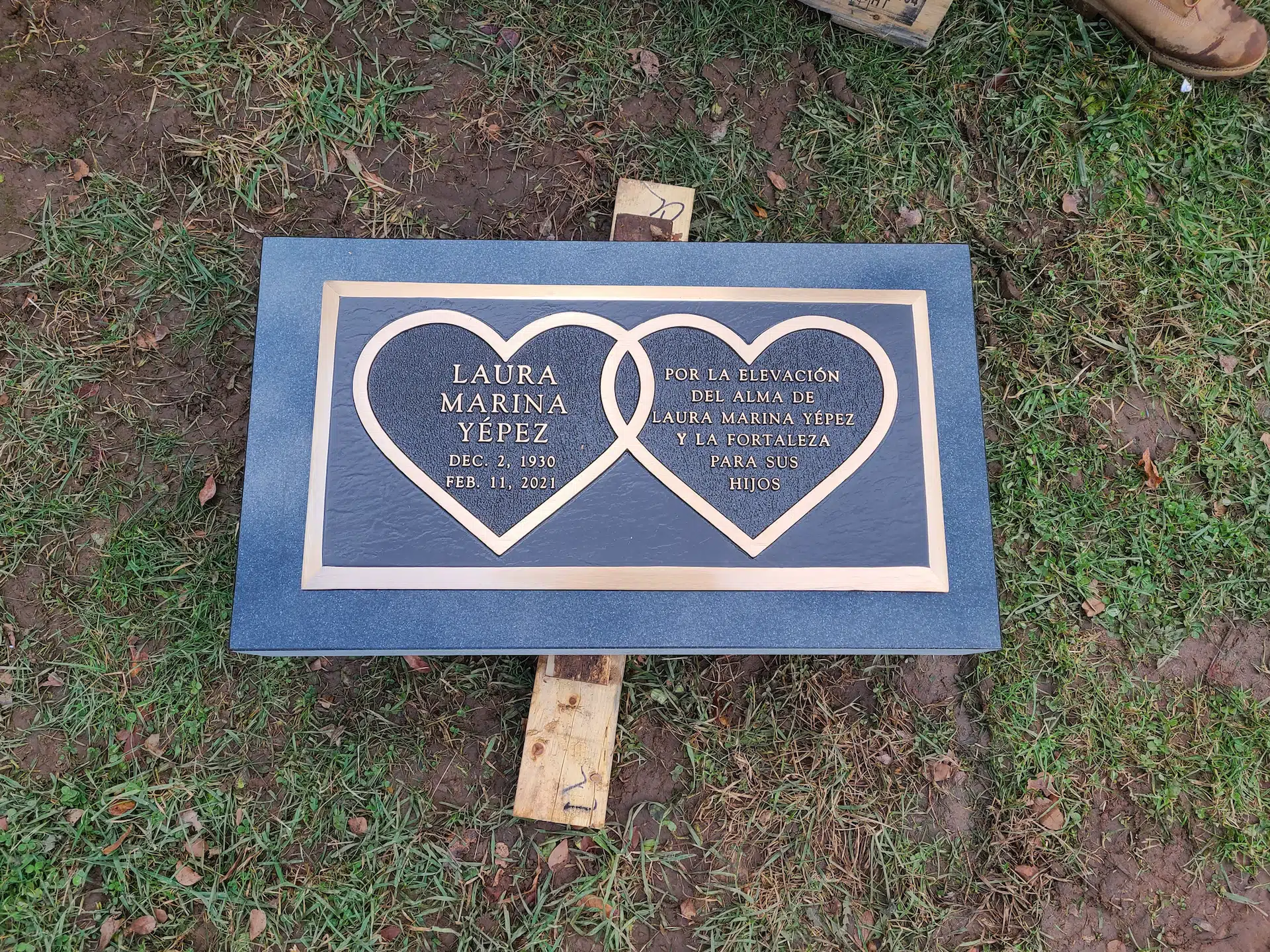 Granite Granite Plaque hand-carved by Granite Plaque Shop in NJ — image 5