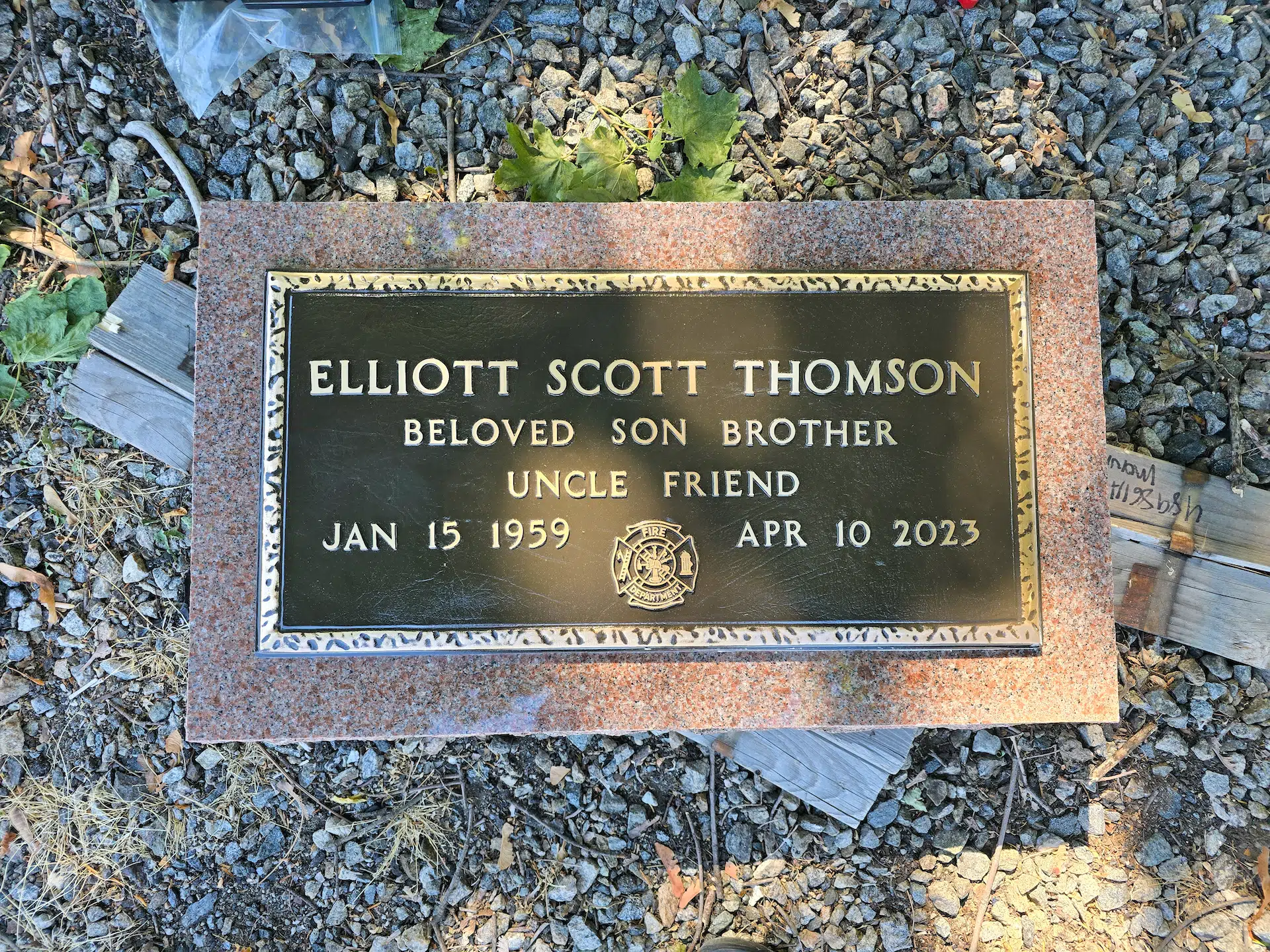 Granite Granite Plaque hand-carved by Granite Plaque Shop in NJ — image 2